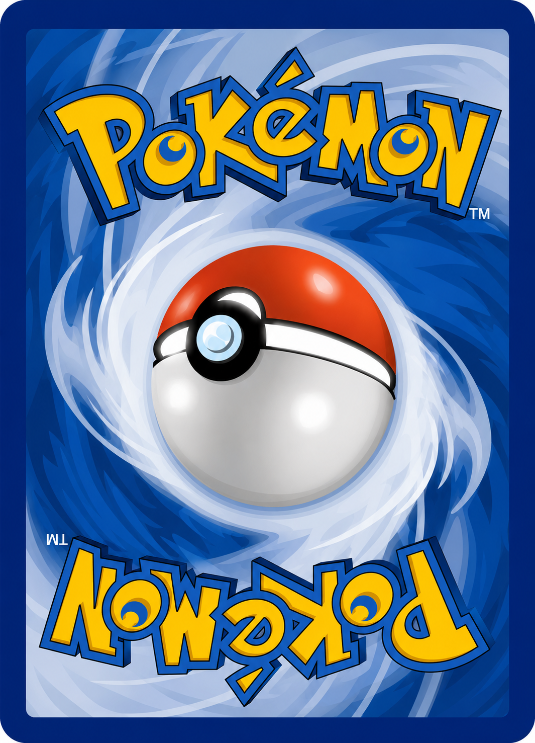 Standard Pokémon card back
